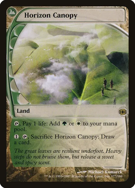 Horizon Canopy, Magic card FUT 177 — Future Sight set