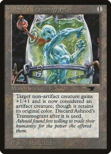 Ashnod's Transmogrant, Magic card ATQ 40 — Antiquities set