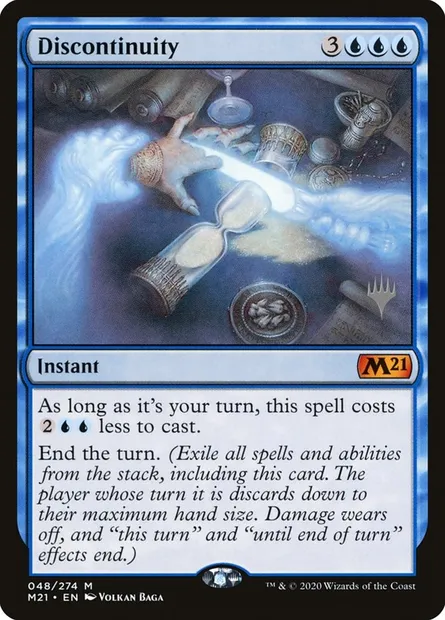 Discontinuity, Magic card PM21 48p — Core Set 2021 Promos set