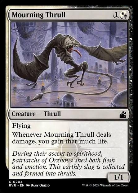 Mourning Thrull, Magic card RVR 204 — Ravnica Remastered set