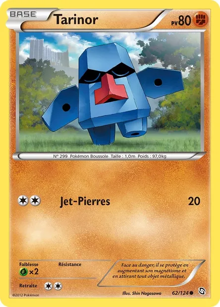 Tarinor, carte Pokémon DRX 62 — extension Dragons Éxaltés
