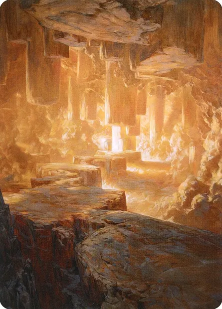 Pillarverge Pathway // Pillarverge Pathway, carte Magic AZNR 28 — extension Zendikar Rising Art Series