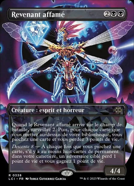 Revenant affamé, carte Magic LCI 338 — extension The Lost Caverns of Ixalan