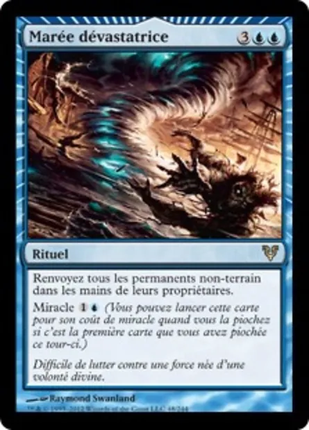 Marée dévastatrice, carte Magic AVR 48 — extension Avacyn ressuscitée