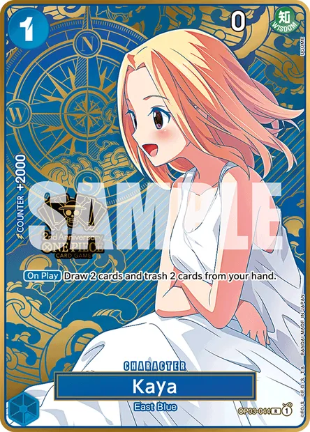 Kaya, carte One Piece OP03-044 — extension PILLARS OF STRENGTH