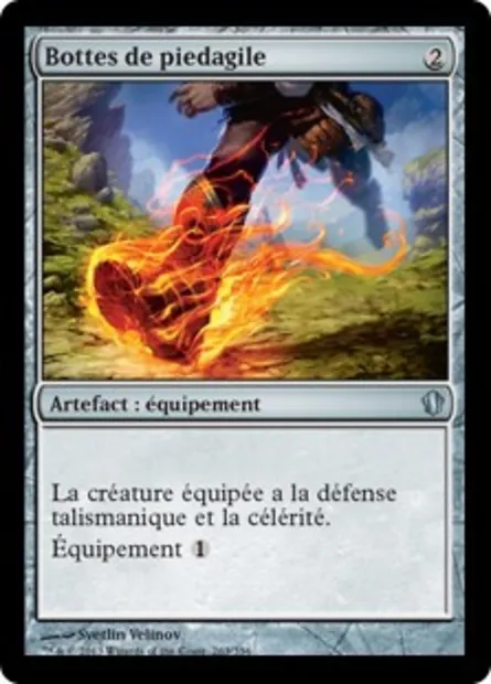 Bottes de piedagile, carte Magic C13 263 — extension Commander 2013