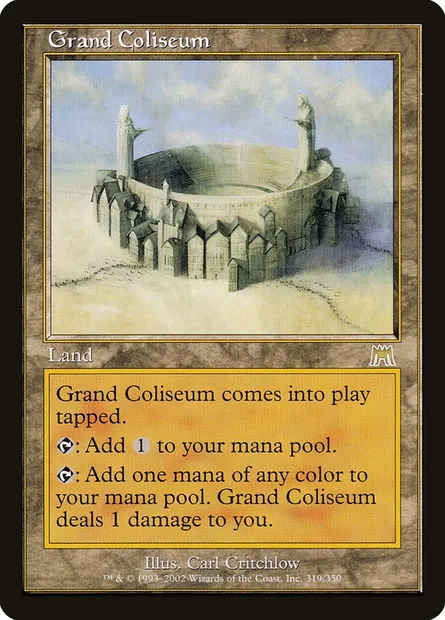 Grand Colisée, carte Magic ONS 319 — extension Carnage