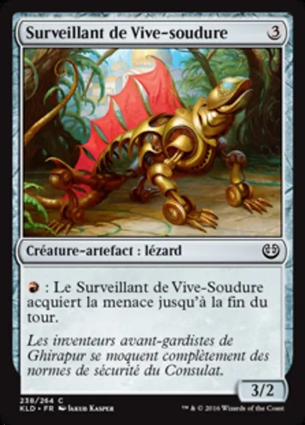 Surveillant de Vive-soudure, carte Magic KLD 238 — extension Kaladesh