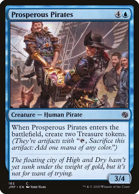 Prosperous Pirates, Magic card JMP 165 — Jumpstart set