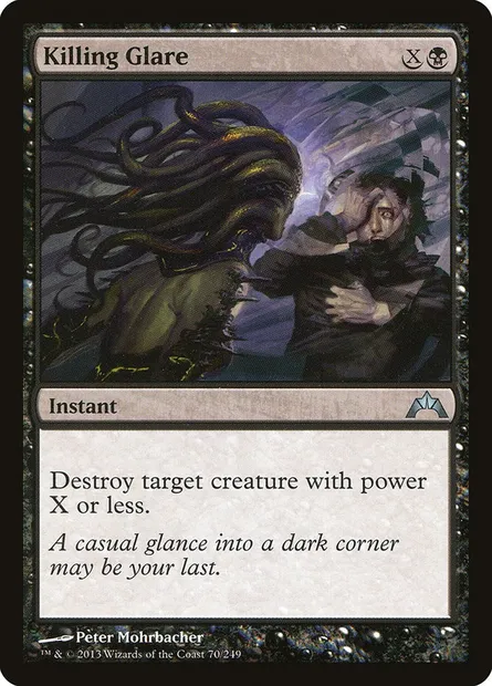 Killing Glare, Magic card GTC 70 — Gatecrash set