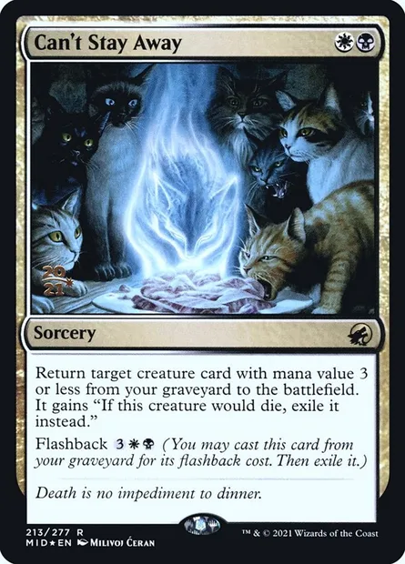 Irrésistible, carte Magic PMID 213s — extension Innistrad: Midnight Hunt Promos