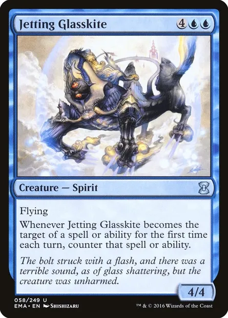 Escoufleverre jaillissant, carte Magic EMA 58 — extension Eternal Masters