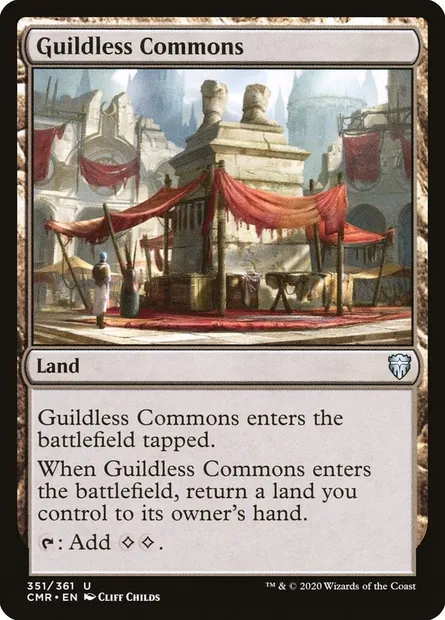 Guildless Commons, Magic card CMR 351 — Commander Legends set