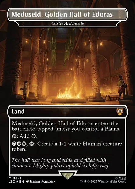 Château Ardenval, carte Magic LTC 391 — extension Tales of Middle-earth Commander