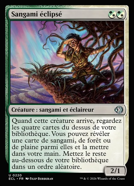 Sangami éclipsé, carte Magic ECL 220 — extension Lorwyn Eclipsed