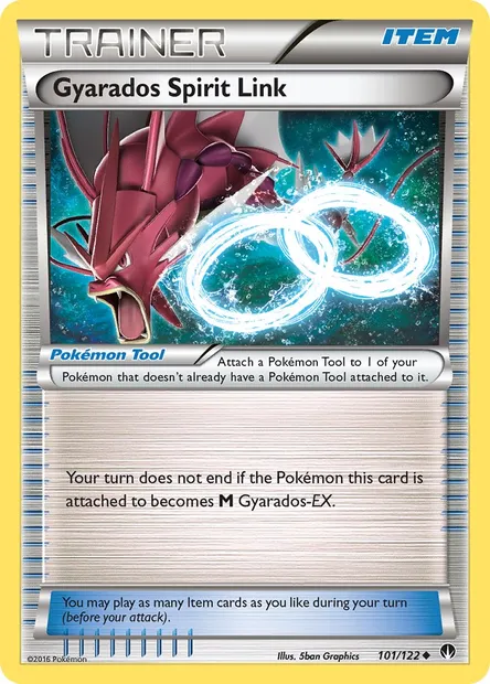 Gyarados Spirit Link, Pokémon card BKP 101 — BREAKpoint set