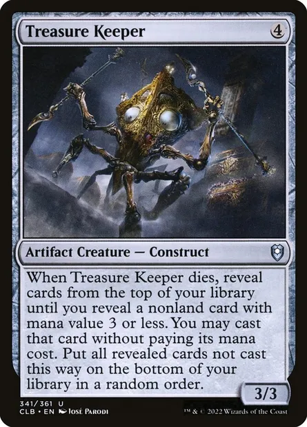 Treasure Keeper, Magic card CLB 341 — Commander Legends: Battle for Baldur's Gate set