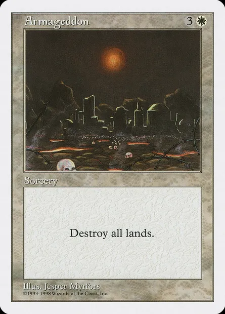 Armaguedon, carte Magic ATH 1 — extension Anthologies