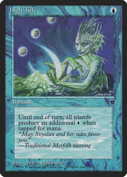 High Tide, Magic card FEM 18b — Fallen Empires set