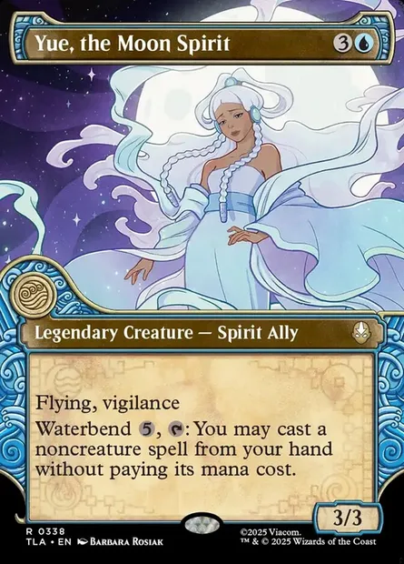 Yue, the Moon Spirit, Magic card TLA 338 — Avatar: The Last Airbender set