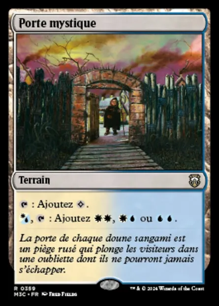 Porte mystique, carte Magic M3C 359 — extension Modern Horizons 3 Commander