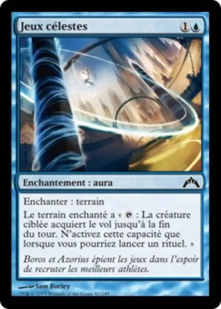 Jeux célestes, carte Magic GTC 51 — extension Insurrection