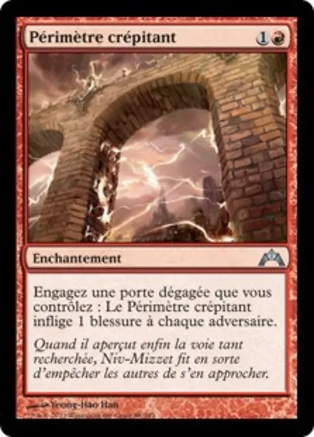 Périmètre crépitant, carte Magic GTC 88 — extension Insurrection