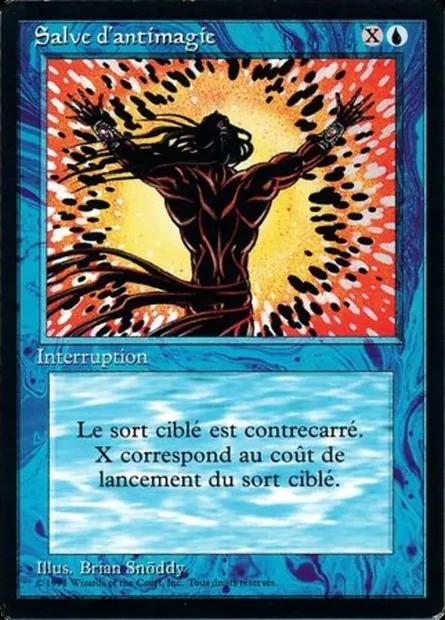 Spell Blast, Magic card FBB 82 — Foreign Black Border set