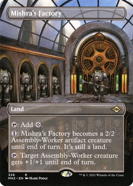 Mishra's Factory, Magic card MH2 326 — Modern Horizons 2 set