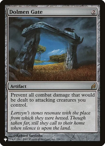 Porte du dolmen, carte Magic PLST LRW-256 — extension The List