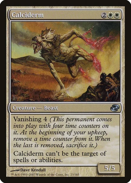 Calciderm, Magic card PLC 23 — Planar Chaos set