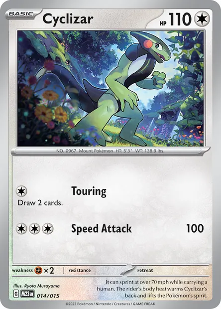Motorizard, carte Pokémon MCD23 14 — extension Collection McDonald's 2023