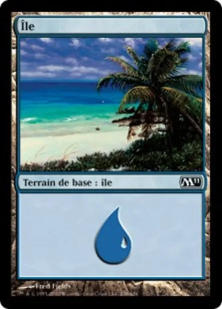 Île, carte Magic M11 236 — extension Magic 2011