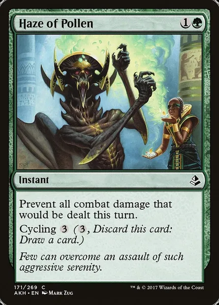 Haze of Pollen, Magic card AKH 171 — Amonkhet set
