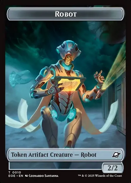 Robot, Magic card TEOE 10 — Edge of Eternities Tokens set
