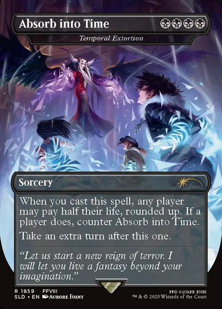 Temporal Extortion, Magic card SLD 1859 — Secret Lair Drop set