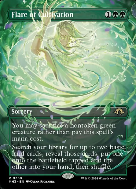 Flare of Cultivation, Magic card MH3 338 — Modern Horizons 3 set