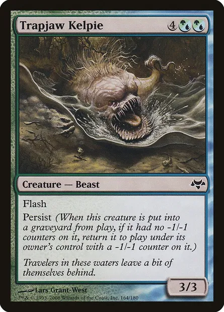 Trapjaw Kelpie, Magic card EVE 164 — Eventide set