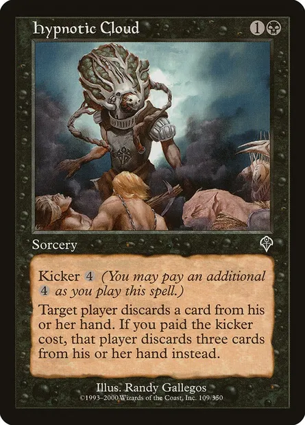 Nuage hypnotique, carte Magic INV 109 — extension Invasion