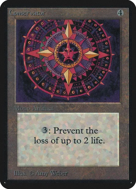 Conservator, Magic card LEA 237 — Limited Edition Alpha set