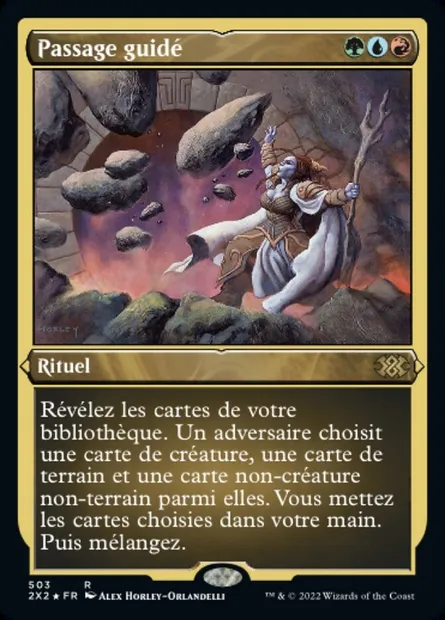 Passage guidé, carte Magic 2X2 503 — extension Double Masters 2022