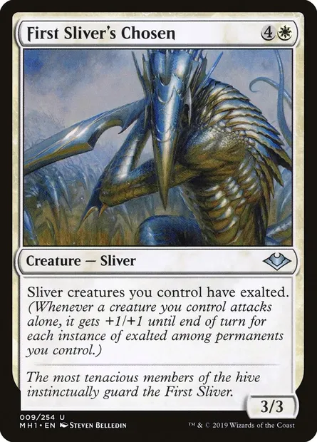 First Sliver's Chosen, Magic card MH1 9 — Modern Horizons set