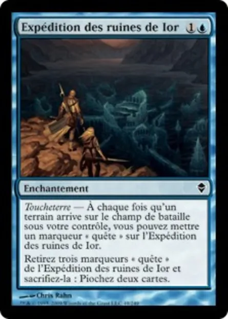 Expédition des ruines de Ior, carte Magic ZEN 49 — extension Zendikar