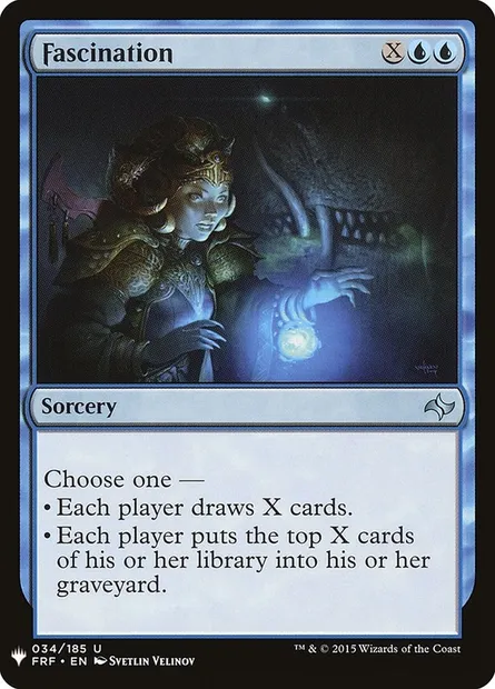 Fascination, Magic card PLST FRF-34 — The List set