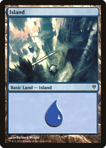 Île, carte Magic DDM 41 — extension Duel Decks: Jace vs. Vraska