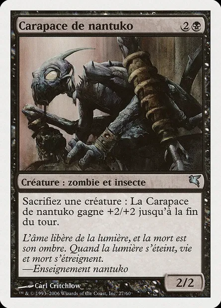 Nantuko Husk, Magic card PSAL F27 — Salvat 2005 set