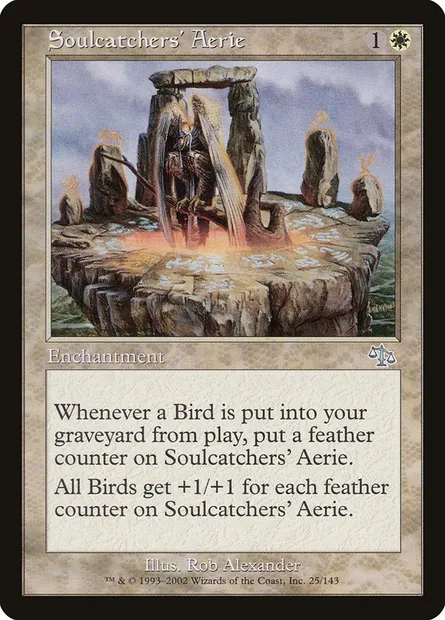 Soulcatchers' Aerie, Magic card JUD 25 — Judgment set