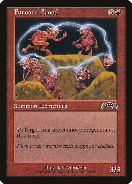 Fils du Fourneau, carte Magic EXO 84 — extension Exode