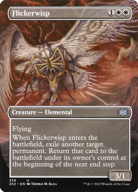 Flickerwisp, Magic card 2X2 339 — Double Masters 2022 set