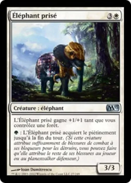 Éléphant prisé, carte Magic M13 27 — extension Magic 2013